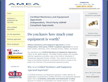 Tablet Screenshot of equipmentinspectionsappraisals.com